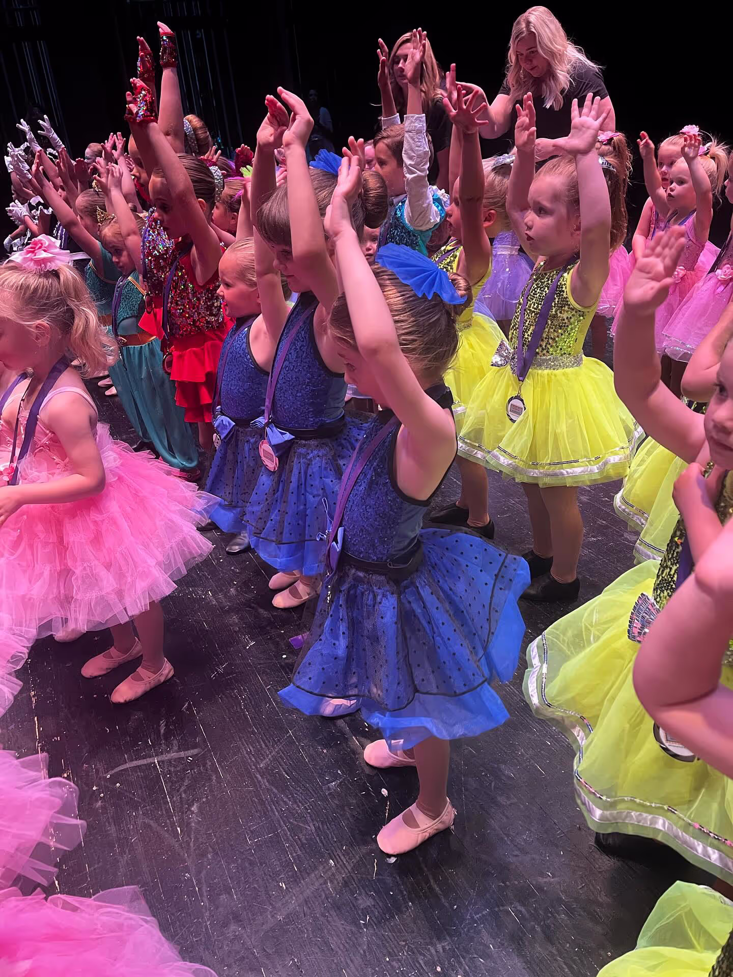 DDC dancers creating memories on stage